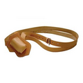 Double Strap Leather Parade Belt- Russet